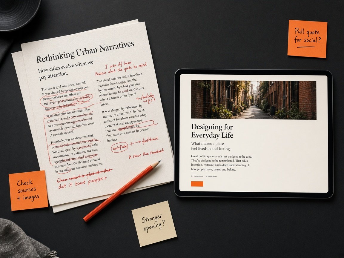 Editorial content workflow for publishers